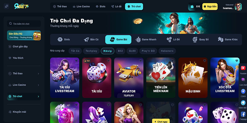 Game Bài 9bet