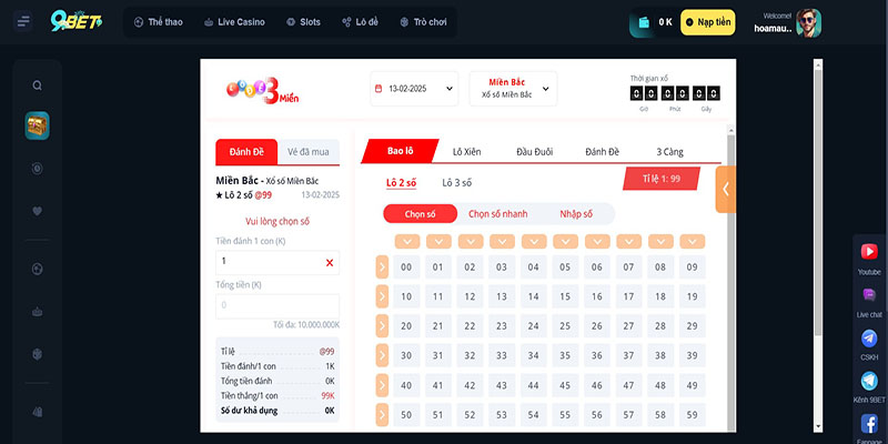 Lô Đề 9Bet