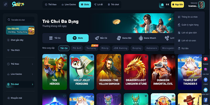 SLots 9Bet