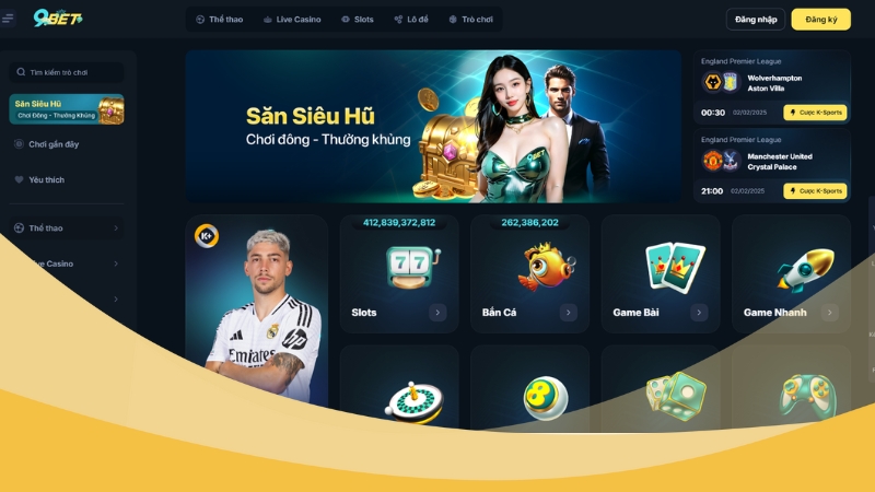 Sự uy tín của 9bet đã được chứng nhận